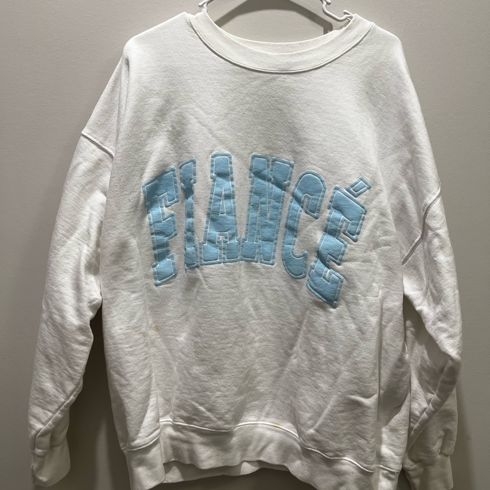 SOLD OUT crew neck from “the bar” fiance crewneck XL
